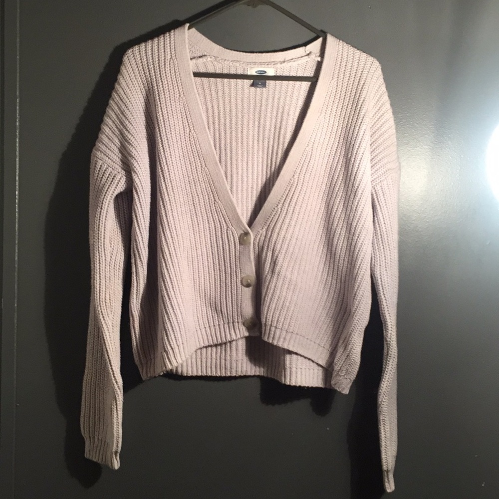 Grey medium ladies old Navy sweater